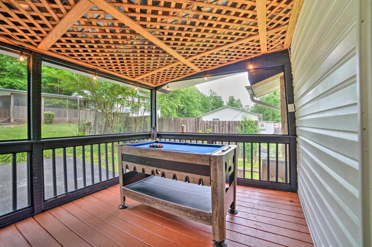 Villa Creekside Ranch With Porch About 2 Mi To Pkwy Pigeon Forge Exterior foto